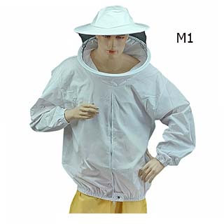 white-blouse-semi-sturdy-fabric-round-mask-m1