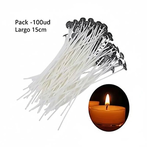mechas-velas-con-arandela-15cm-pack-100ud