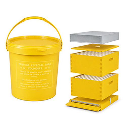 balde-amarelo-artesanal-para-mistura-de-colmeias-