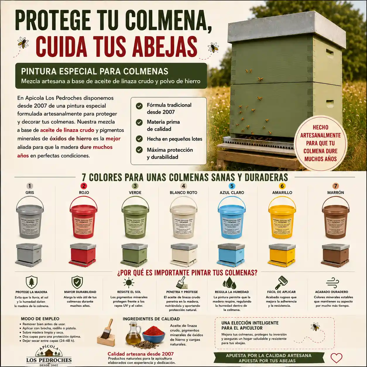 pintura colmenas