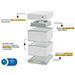 Arnia Langstroth in kit Lyson® non verniciato. - imagen 6