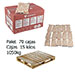 Palete "Basic" de beterraba 1050kg/caixas 15kg. - imagen 1