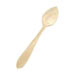 Mini beech honey flat spoon.
