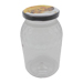 Pet-Trans-Honigglas 1000 g mit Bienendeckel – 95 S