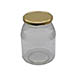 Frascos de vidro de 1kg célula-palete mel 1016.