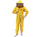 Macacão amarelo com máscara facial redonda super g - imagen 1
