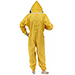 Macacão amarelo com máscara de esgrima incorporada - imagen 3