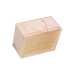 Geschenkbox aus Holz für zwei 0,5 kg schwere Honig
