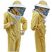 Maschera rotonda con rete per casco da apicoltore. - imagen 5