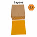 Cera impressa Layens 30x35cm. TC-5.1mm. - imagen 1