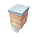 Langstroth hive linked with varroa base.