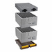 Colmeia Langstroth em plástico modelo 6. - imagen 2