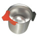 Silicone supplement for buckets pour jet.