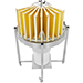 Carrossel giratório Lyson® de 90 cm com 30 quadros - imagen 2