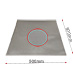 Implantar rolo inoxidável de 0,5x0,5 metros-u. - imagen 2