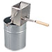 Olive splitting machine with crank and bucket. - imagen 5