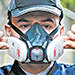 Máscara de proteção química JSP F10-1020. - imagen 3