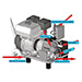 Motor de bomba de gasolina de alavanca única-60-6h - imagen 6
