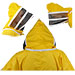 Macacão amarelo com máscara de esgrima incorporada - imagen 13