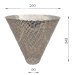 Cone inoxidável para resistência Ø45cm. - imagen 2