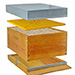 Intermediário de exaustão Langstroth e Dadant. - imagen 6