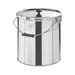 30kg stainless steel bucket with handle and filter