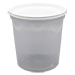Recipiente de plástico transparente de 1000gr-ud. - imagen 1