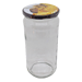 1kg smooth jar with bee-pallet lid 1176 u.