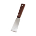 Wooden handle flat spatula