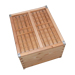 Wooden frame bamboo queen excluder