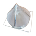 Conical stainless filter.