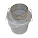 Economic double sieve stainless filter.
