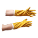 Yellow-beekeeper thin skay gloves.