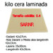 Folhas de quilo de cera SARNP para escolher-ud. - imagen 1