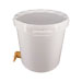 40kg plastic bucket with lid and valve-u.