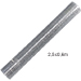 Malha de arame galvanizado peça 8x8mm 2,5x0,6m. - imagen 1