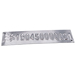 Placa de alumínio 130x30mm nº apicultor M4. - imagen 6