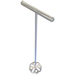Manual honey mixer stainless steel handle.