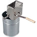 Olive splitting machine with crank and bucket. - imagen 7