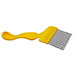 Economic stainless barbed uncapping comb.