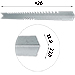 Bico quadrado dentado galvanizado-100ud. - imagen 8