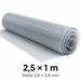 Tela zincada 2,8 × 2,8 mm – rollo 2,5 × 1 m - imagen 1