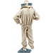 Traje de astronauta com máscara redonda cáqui. - imagen 8