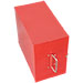 Red universal smoker transport box.