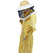 Maschera rotonda con rete per casco da apicoltore. - imagen 8