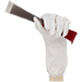 Luvas resistentes de couro branco - apicultor. - imagen 10
