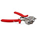 Tensioning pliers for checkered wire pinions.