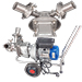 Motor de bomba de mel 2cv G90 DN50. - imagen 3