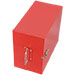 Red universal smoker transport box.