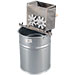 Olive splitting machine with crank and bucket. - imagen 6